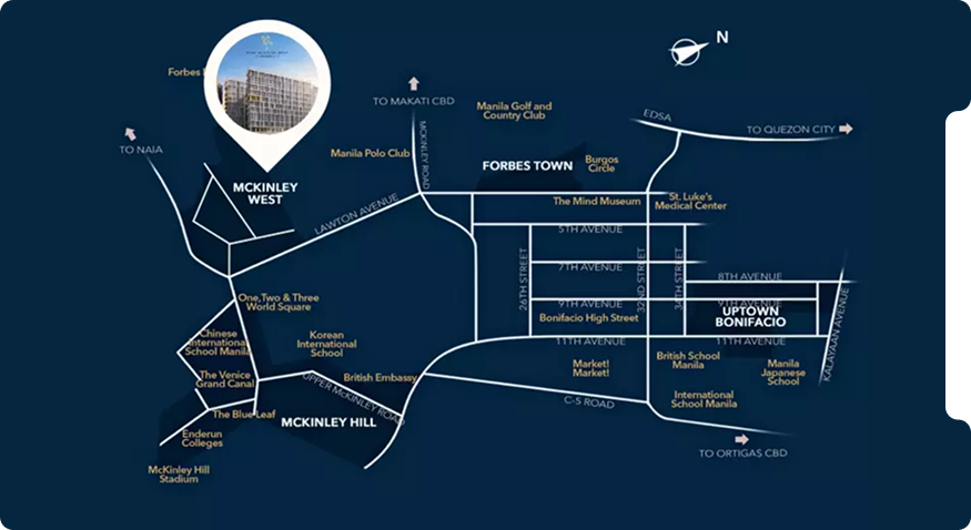 Park McKinley Location