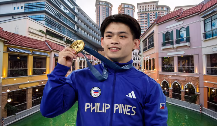 Golden prize for a golden boy: Andrew Tan’s Megaworld upgrades reward for Carlos Yulo with P35 million package